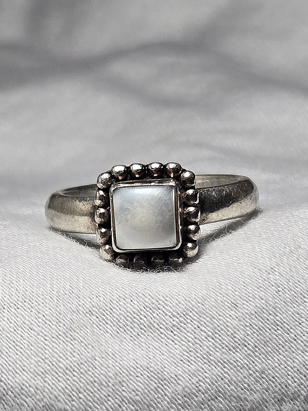 Silpada Sterling Silver Mother-of-Pearl Ring – 925